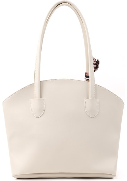 Krem SHK274 Suni Deri Fermuarlı Tek Bölmeli Fular Hediyeli El,kol ve Omuz Çantası modelleri