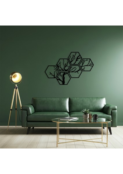 Doğal Ağaç Temalı Ahşap Duvar Tablosu