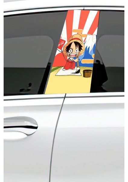 Araç Kapı Direk Kaplama Folyosu Desenli (Sağ Sol Takım) (2 Adet) - 22X50 cm fiyatları