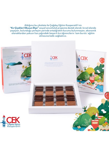 Çağdaş Eğitim Kooperatifi Kutu Madlen Çikolata