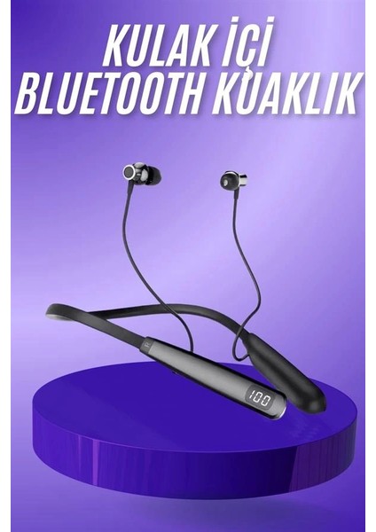 Bluetooth Kulaklık Şarj Göstergeli 100 Saat Şarj Kapasiteli Sporcu Kulaklık fiyatları