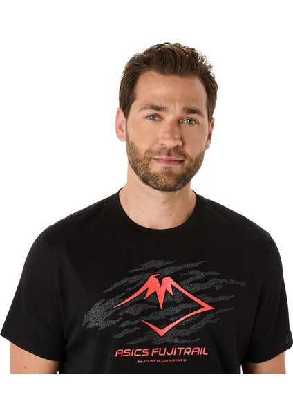 Fujitrail Logo Ss Top Erkek Anthracite Kısa Kollu Tshirt 2011C981-003 fırsatları