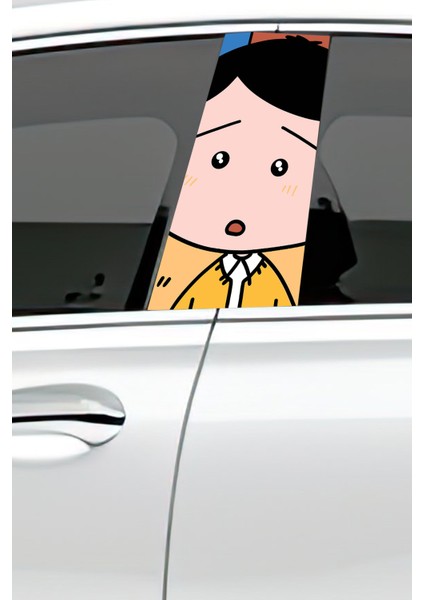 Araç Kapı Direk Kaplama Folyosu Desenli (Sağ Sol Takım) (2 Adet) - 22X50 cm fiyatları