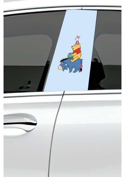 Araç Kapı Direk Kaplama Folyosu Desenli (Sağ Sol Takım) (2 Adet) - 22X50 cm fiyatları