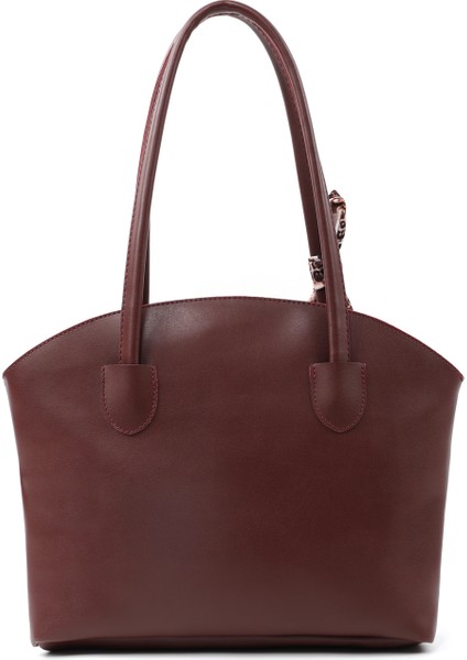 Bordo SHK274 Suni Deri Fermuarlı Tek Bölmeli Fular Hediyeli El,kol ve Omuz Çantası modelleri