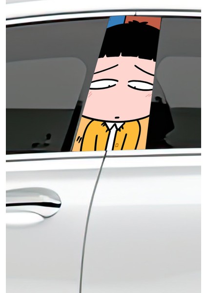 Araç Kapı Direk Kaplama Folyosu Desenli (Sağ Sol Takım) (2 Adet) - 22X50 cm fiyatları