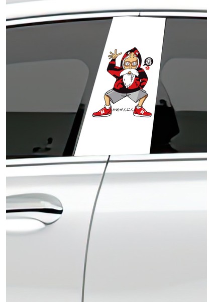 Araç Kapı Uyumlu Direk Kaplama Folyosu Desenli (Sağ Sol Takım) (2 Adet) - 22X50 cm fiyatları