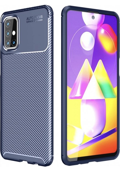 Samsung Galaxy M31S Kılıf Focus Karbon Silikon modelleri