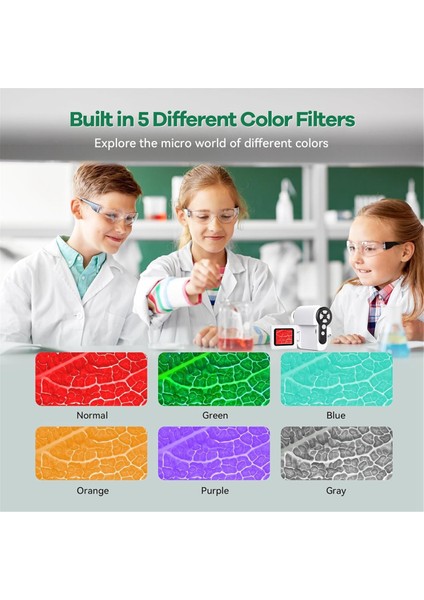 1080P El Tipi Dijital Mikroskop, Taşınabilir Cep Dijital Mikroskop Miniscope, Çocuklar Için 10MP USB Mini Kapsamı (Yurt Dışından) fırsatları