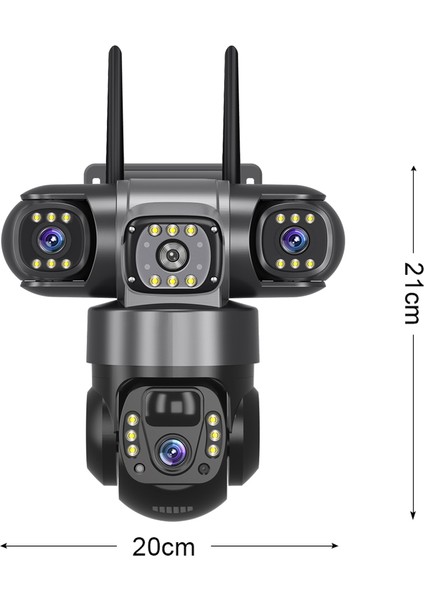 Kablosuz 7/24 Güvenlik: 4g Sım Kartlı 6mp Kamera. Güneş Enerjili, Çift Yönlü Ses ve Anında Bildirim indirimleri