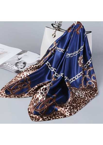 Trendlover Zincir Desenli Eşarp, Fular, Bandana