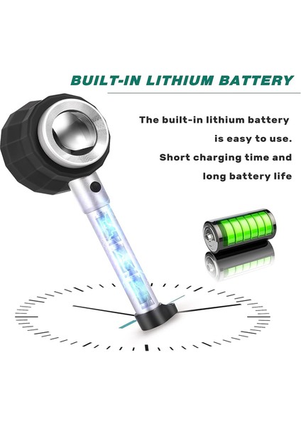 45X Büyüteç Büyüteç Büyüteç LED Hafif Takı Büyüteç Lens, Ölçüm Ölçeği ile Yakın Çalışma Için Optik (Yurt Dışından) fırsatları