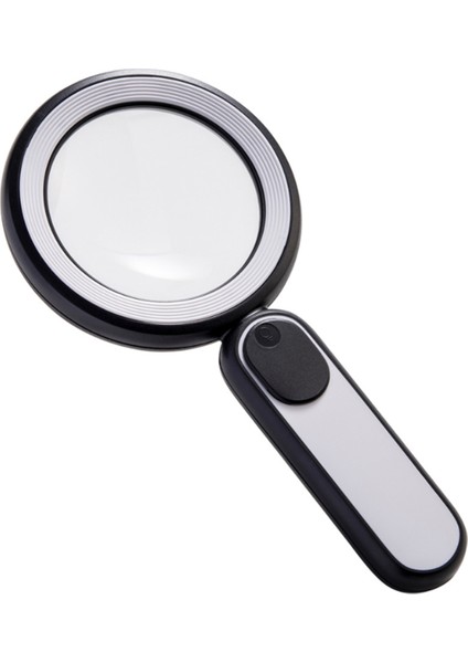 Hafif, El Tipi Hafif Parlak Büyütme ile Şarj Edilebilir Büyüteç 21 LED 3 Mod Aydınlatma Kitabı Büyüteç (Yurt Dışından)