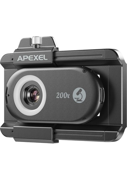 Apexel Telefon Mikroskop Lens, 200X Telefon Lens Nano Zoom Için LED Uv Işığı/cpl/universal Clip ile Android/iphone Için (Yurt Dışından)