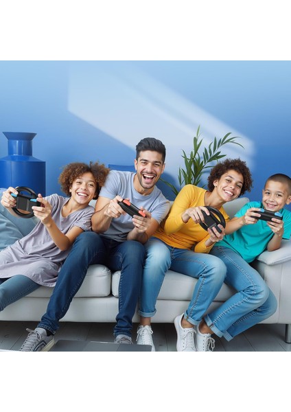Switch 2 Joy-Con-Wheel Direksiyon & Grip Seti – 4 In 1 Oyun Aksesuar Paketi indirimleri