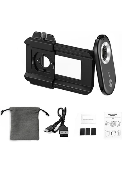 Cep Telefonu Mikroskop Lensi Cpl LED 3&#39;te 1 Makro Büyüteç Kitleri Telefon Lens 100X Için Biyolojik Mikroskop (Yurt Dışından)