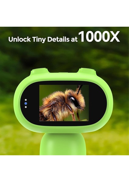 P30 Kids Mikroskobu, 2 Inç Ekranlı 1000X Slayt Dijital Mikroskobu, Hd 16MP Kamera ve 1080P Video, Cep Madeni Para A (Yurt Dışından) fırsatları
