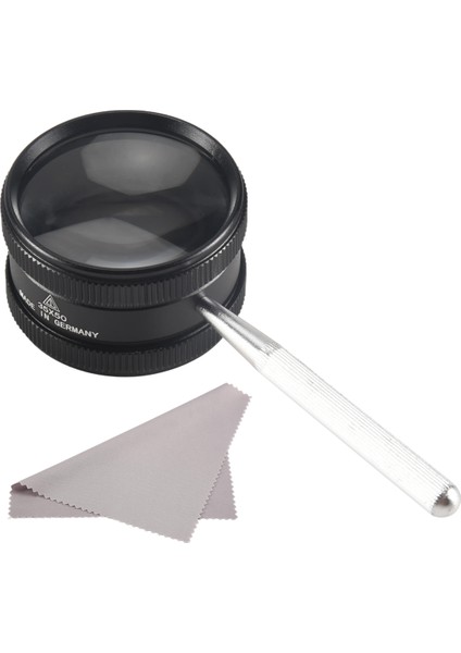 35X Elden Taşınan Büyüteç Metal Yüksek Clarity Okuma Büyüteç Portatif Loupe Takı Büyüteç, Yaşlılar Için (Yurt Dışından)