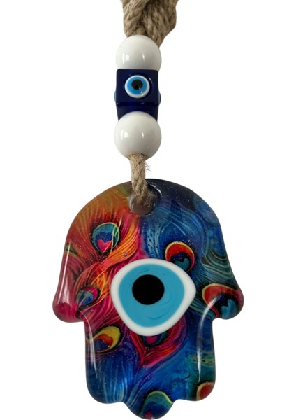 Nazar Boncuğu Duvar Süsü - Hediyelik - Şık Ev Ofis Aksesuarı - Dekoratif