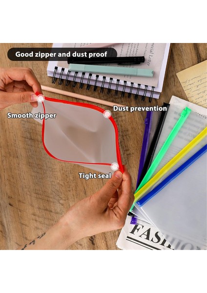 12 Adet A5 Klasör Cepleri 6 Delikli A5 Klasör Ekleri (Yurt Dışından) fiyatları