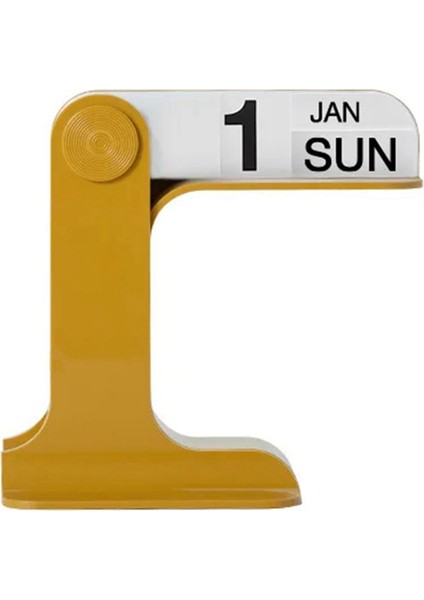 Döndürülebilir Takvim Oturma Odası Için Döndürülebilir Masa Takvimi Sarı (Yurt Dışından) fırsatları