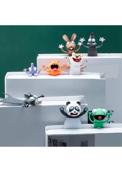 4 Adet 3D Karikatür Hayvan Ayracı Seti Çocuklar Için Yenilikçi Komik Ayraçlar (Yurt Dışından) fiyatları