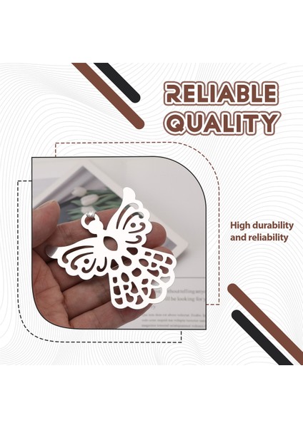 50 Adet Metal Melek Kitap Ayracı Kitap Severler Koleksiyonu Kitap Ayracı (Yurt Dışından) indirimleri