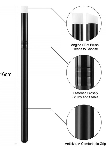 Düz/açılı Mini Detaylı Karıştırma Fırçaları Boyama Fırçaları El Sanatları (Yurt Dışından) modelleri