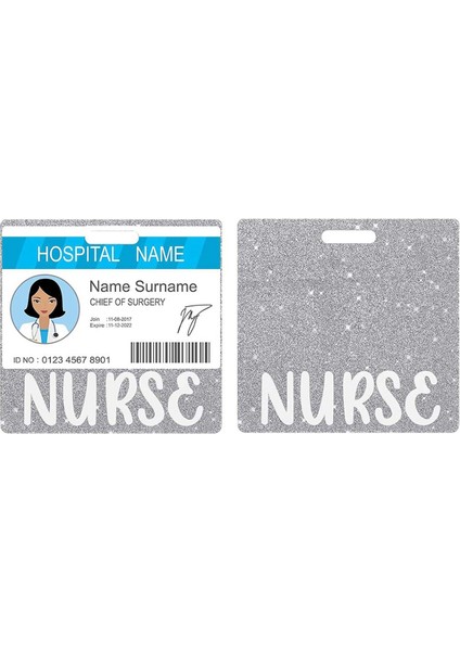 3'ü 1 Arada Hemşire Rozet Tutucu Timsah Klipsli Doktor Kolay Çekmeli Kart Tutucu (Yurt Dışından) fırsatları