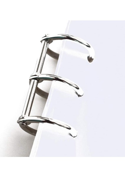 12 Adet 3 Halka Kitap Halkaları Bölünmüş Menteşeli 20MM Iç Çap Gümüş (Yurt Dışından) modelleri