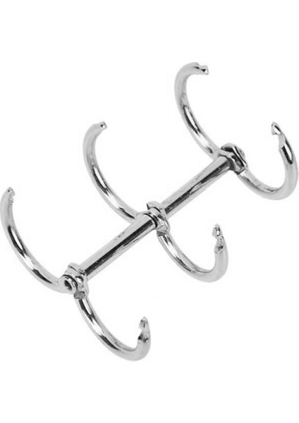 12 Adet 3 Halka Kitap Halkaları Bölünmüş Menteşeli 20MM Iç Çap Gümüş (Yurt Dışından) fırsatları