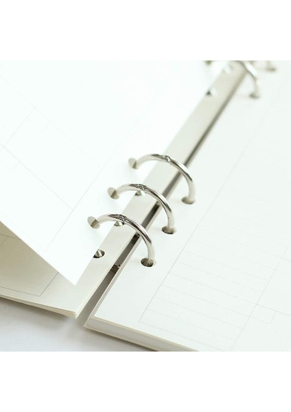 12 Adet 3 Halka Kitap Halkaları Bölünmüş Menteşeli 20MM Iç Çap Gümüş (Yurt Dışından) indirimleri