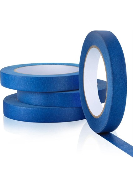 Mavi Boyacı Bandı Maskeleme Bandı Toplu, Mavi Bant (Yurt Dışından)