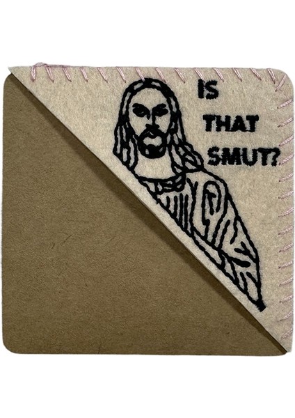 Bu Müstehcenlik Mi -Işlemeli Keçe Üçgen Sayfa Dikişli Köşe Ayracı (Yurt Dışından) modelleri