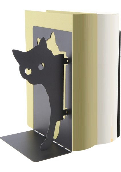 Tasarım Kedi Kitap Destekleri - Metal Dekoratif Kedi Tutucuları (Yurt Dışından) indirimleri