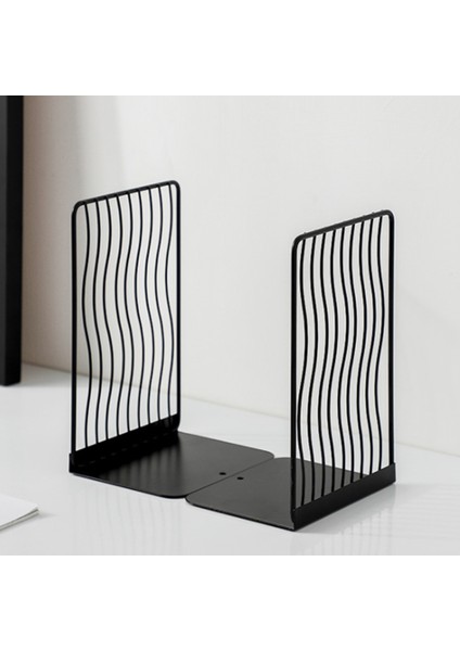 1 Çift Kitap Ayracı Destek Masaüstü Ofis Dergi Düzenleyici Raf Siyah (Yurt Dışından) indirimleri