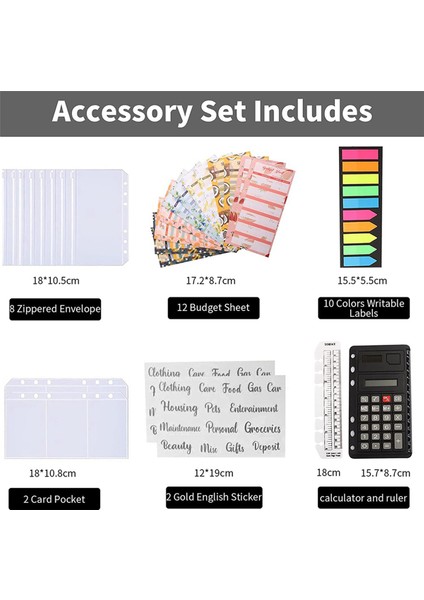 A6 Bütçe Klasörü, Zarflı, Nakit Doldurma Zarf Klasörü (Yurt Dışından) fiyatları