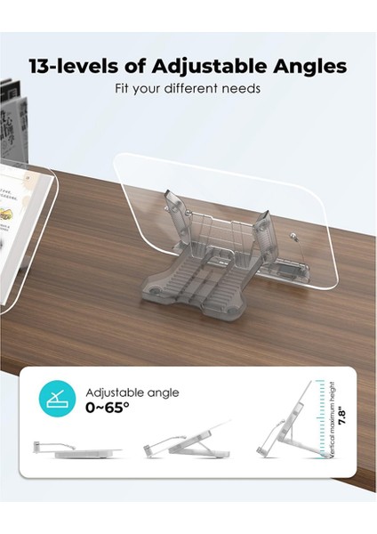 Okuma Için Akrilik Kitap Standı, Yemek Kitabı Tutucu (Yurt Dışından) modelleri