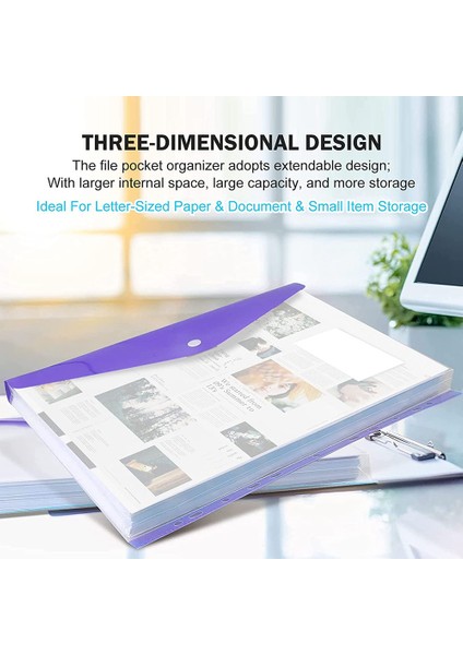 12 Paket Dosya Cebi 2/3/4 Halka Dosya Kesesi Için 11 Delik (Yurt Dışından) indirimleri