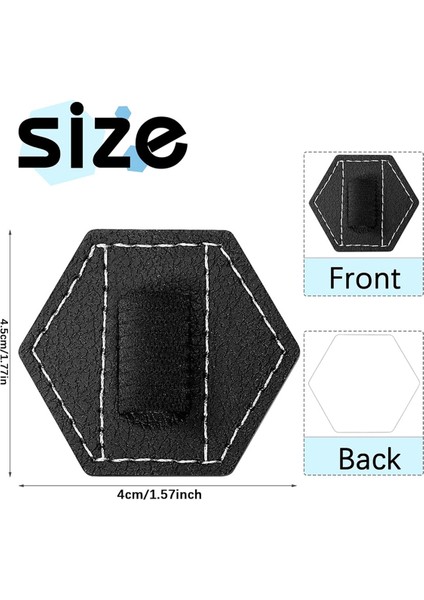 Notebook Altıgen Elastik Günlük Kalem Tutucular Döngü Tutucular Siyah (Yurt Dışından) fırsatları