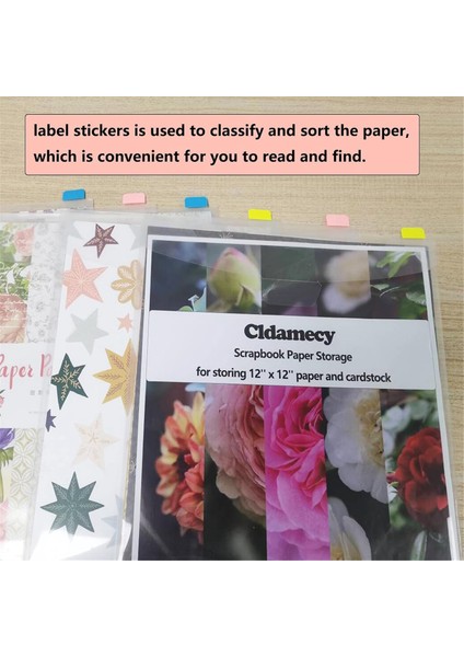 12 Parça Scrapbook Düzenleyici Zarflar Depolama Cepleri Kollar (Yurt Dışından) fırsatları
