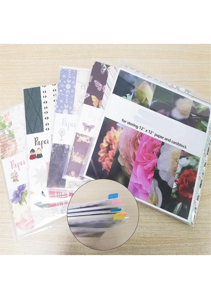 12 Parça Scrapbook Düzenleyici Zarflar Depolama Cepleri Kollar (Yurt Dışından) indirimleri