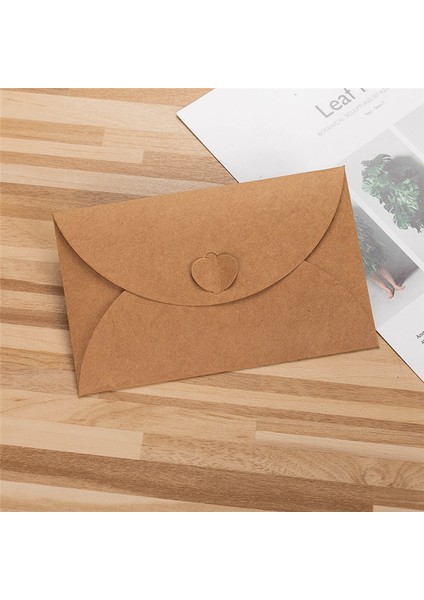 100 Adet Kraft Mini Zarflar Kahverengi Kraft Hediye Zarfları 103X70MM (Yurt Dışından) fırsatları