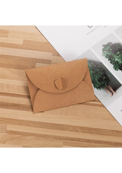 100 Adet Kraft Mini Zarflar Kahverengi Kraft Hediye Zarfları 103X70MM (Yurt Dışından) indirimleri