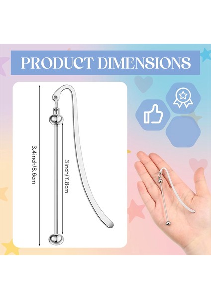 4 Adet Boncuklu Ayraçlar Dıy Metal Boş Şerit Ayraçlar (Yurt Dışından) fırsatları