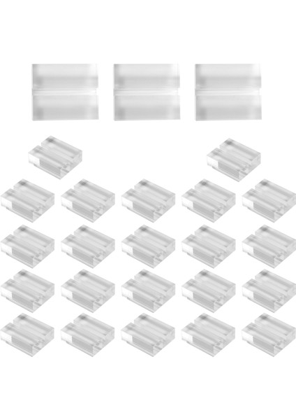 25 Adet Akrilik Standlar Yer Kartı Tutucuları 1.2 Inç Şeffaf (Yurt Dışından) fırsatları