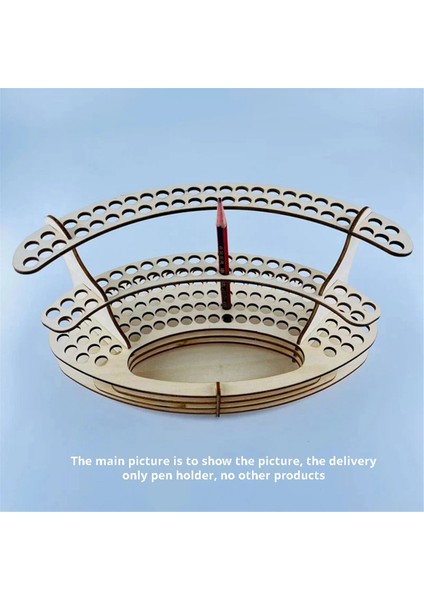 Ahşap Boya Fırçası Tutucu, Stand Masaüstü Depolama Rafı (Yurt Dışından) fırsatları