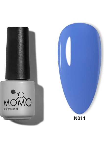 Kalıcı Oje N011 Neon Mavi 4 ml Yüksek Renk Pigmenti ile Uzun Süre Kalıcı