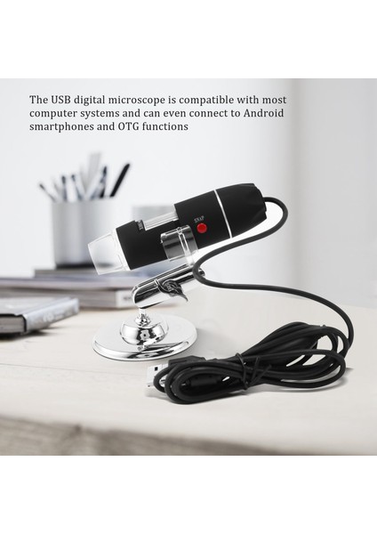USB Dijital Mikroskop 40X-1000X Öğrenciler Için El Mikroskop Kamerası Mühendisler Biyoloji Mikrobiyolojik Gözlem (Yurt Dışından) modelleri