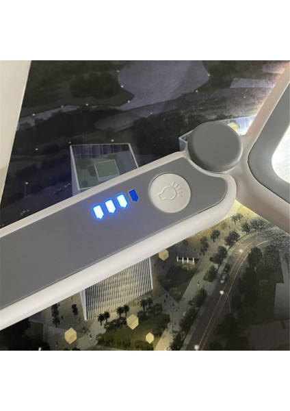Yakın Çalışma Için Işıklandırılmış Büyüteç Okuma 3.5x Katlanır El LED Aydınlatılmış Dikdörtgen Büyüt (Yurt Dışından) modelleri